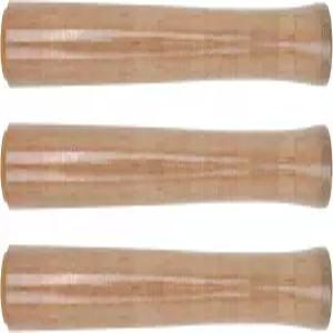 낚싯대 코르크 손잡이 교체용 건축 자재 3개 DIY 제작 및 수리를 위한 그립 부품 길이 10인치 x 중앙 구멍