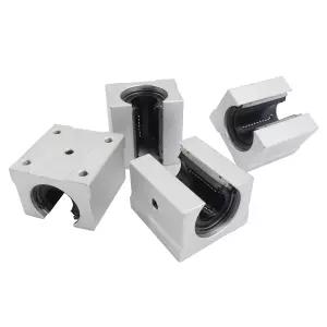 RATTMMOTOR 4pcs SBR16UU 16mm 리니어 베어링 필로우 블록 오픈 슬라이드 CNC 라우터 부품