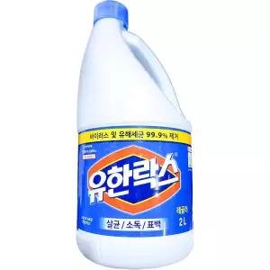 유한 식품용 락스 2L 6개 업소용