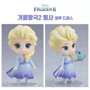 겨울왕국2 엘사 블루 드레스 피규어