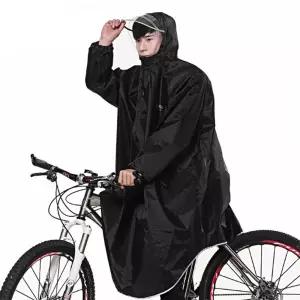이륜차 용 안전우비 오토바이우비 방수자전거우비 더 딩 라이 판초 배달 레인코트 우천