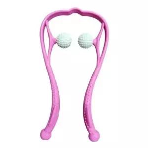 잔솔 목마사지기 어깨 안마기 승모근 지압기 마사지