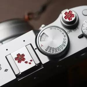 사쿠라 카메라 핫슈 커버 보호대 캡 소프트 릴리스 버튼 Sony A7C2 Fujifilm X100V Canon Nikon ZF 미러리