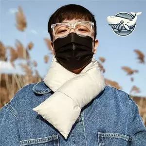 [제이큐]부드러운 패딩 머플러 포켓 디테일 편안한 쁘띠