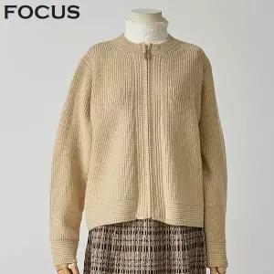 [롯데백화점]포커스 도톰반짝니트집업(FW2J7JP0261)