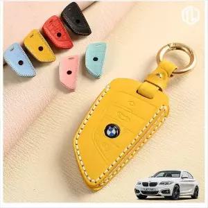 [제이큐]D24 마카 BMW호환 2시리즈 스마트키케이스 가죽 자동차용품