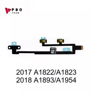 아이패드 5 6 A1822 A1823 A1893 A1954용 전원 켜기/끄기 볼륨 높이기/아래로 낮추기 스위치 측면 버튼 키