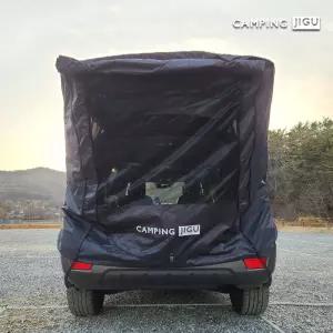 트렁크 캠핑지구 카 차박 오토캠핑 싼타페 스텔스 쉘터 도킹 SUV [a863A59]
