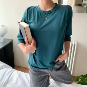 트임넥8부 여름 여성 빅사이즈 데일리 가을옷 체형커버