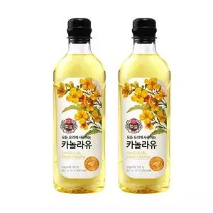 [CJ] CJ제일제당 백설 카놀라유 900ml x 2개 식용유