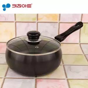키친아트 쥬노블랙 경질냄비 20cm 편수