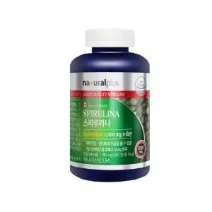 건강다락방 내츄럴플러스 캐나다산 스피루리나 580mg 300정 피부건강 항산화 건강기능식품