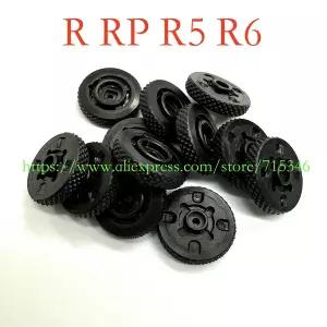 캐논 EOS R RP R5 R6 디지털 카메라 수리 부품용 소프트 고무 셔터 단추 조리개 휠 턴테이블 다이얼 1 개