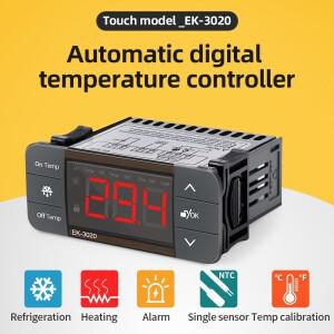 EK-3020 디지털 온도 컨트롤러 습도계 조절기 프로브가 있는 인큐베이터 히터 냉각기용 릴레이 출력 220V 2