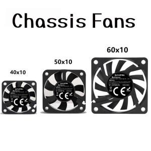 5V 2핀 40x40x10mm PC 컴퓨터 CPU 시스템 방열판 브러시리스 냉각 팬 자동 섀시 라디에이터