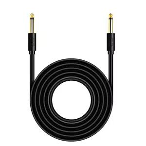 6.35mm 음향 케이블 기타 베이스 스피커 연결선 1.5m