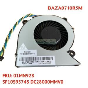 01MN928 Lenovo 520c-24igm 올인원 컴퓨터 PC 쿨러 팬용 AIO CPU 냉각 팬 BAZA0710R5M