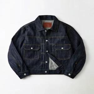 아웃스탠딩 OS00ALJK03ID 여성 트러커자켓 청 SELVEDGE DENIM 2ND JACKET_INDIGO 3046279