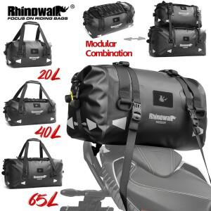 라이노워크 오토바이 새들백 방수 20L/40L/65L 범용 패니어 사이드백 탑 트래블 러기지 박스 자유 조합