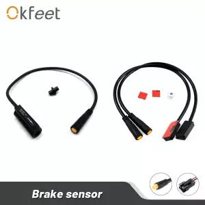 Okfeet-MS BK 2R 브레이크 센서 전기 자전거 방수 커넥터 전원 끄기 기계식 유압 ebike용