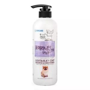 반려동물 강아지목욕 애견목욕 포메라니안 전용 샴푸린스 550ml