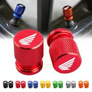 혼다 호넷 NT1100 CBR 섀도우 PCX VFR XADV 포르자용 오토바이 알루미늄 합금 타이어 휠 부품 밸브 스템 캡