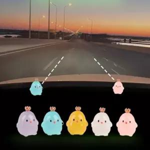 병아리 차폭감 인형 스티커 차 폭 주행 연습 차선 변경 초보운전 안전 라인