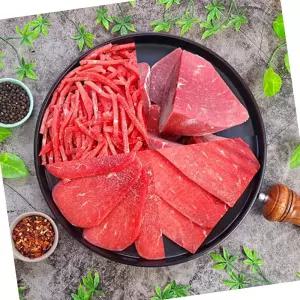 육전 호주산 소고기 홍두깨 살 불고기용 3mm 500g 캠핑고기