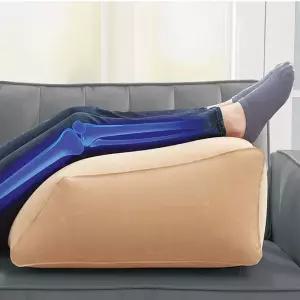무중력 에어 발쿠션 펌프세트 - 휴대용 발받침대 여행 DAl16bpS
