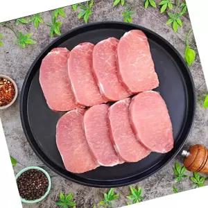 국내산 냉동 등심 돈가스용 1cm절단 연육작업X 5kg 캠핑고기