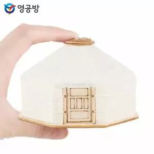 [제이큐]집모형 나무모형 건축 집 만들기 모형 조립키트 방학숙제 완구