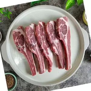절단X 호주산 어린양 숄더랙 바베큐 통두께 500g 밀키트