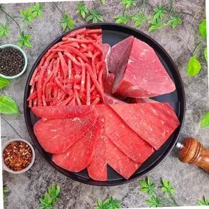 육전 호주산 소고기 홍두깨 살 불고기용 3mm 1kg 캠핑고기