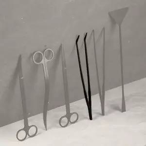 곡선형 어항 파충류 집게 48cm 밀웜집게 거북이집게