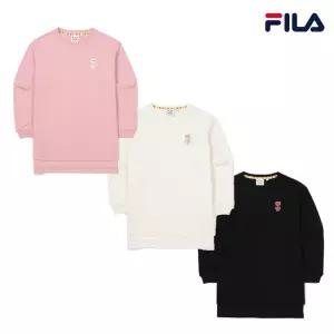 [롯데백화점]휠라 키즈 여아 아동_Girls 수수진 롱티-FK2RLF3001F