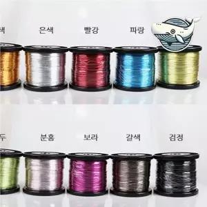 대형 다채로운 공예철사 조형물 컬러 철사