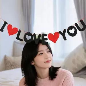 웨딩 프로포즈 기념일 아이러브유 선물용 집들이 데일리 모드 감성