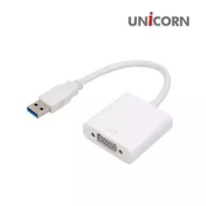 유니콘 To VGA 변환젠더 USB CV-100 컨버터