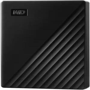 WD 5TB 내 여권 휴대용 외장 하드 드라이브 블랙 랜섬웨어에 대한 방어 기능과 비밀번호 보호 있는 백업
