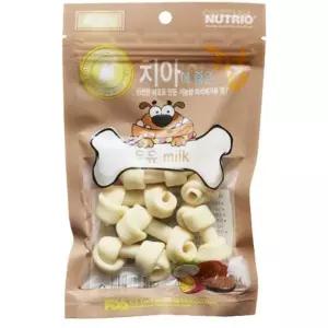 강아지 우유 덴탈 껌 80g 치석 제거 간식