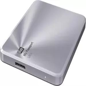WD 1TB 실버 마이 패스포트 울트라 메탈 에디션 휴대용 외장 하드 드라이브 - USB 3.0 WDBTYH0010BSL-NESN
