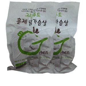 그린푸드 훈제닭가슴살 (200g x 15팩)