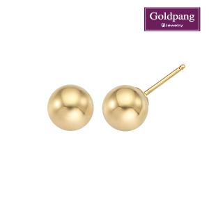 [골드팡]18kGold 5mm 골든볼 귀걸이