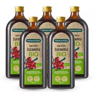 데일리원 프리미엄로사 유기농 크랜베리 원액 500ml 5병