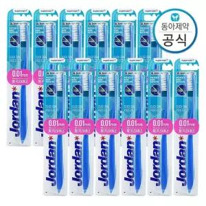 동아제약 조르단 검프로텍터 잇몸보호 초미세모 칫솔 12개