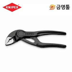크니펙스 87 00 100 BK 워터펌프플라이어 100mm 최대벌림28mm 첼라