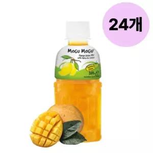 모구모구 망고맛 젤리 주스 달콤한 음료 320ml 24개