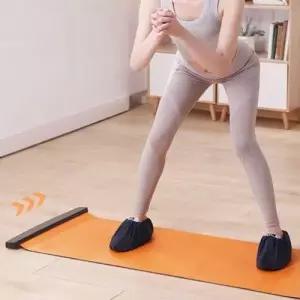 운동매트 실내 하체 복근 운동 슬라이딩 보드 매트 180X50