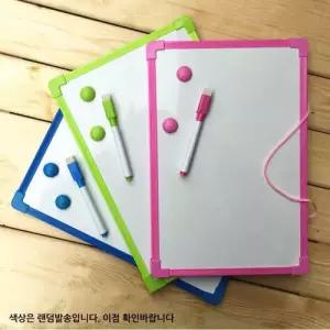 화이트보드 미니 메모 학원 15x20cm 랜덤 색상 WF50FBD