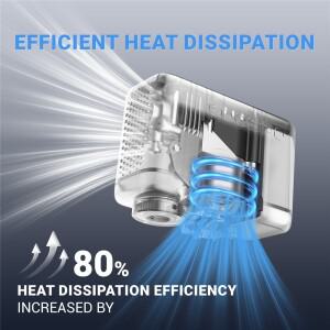 COOSPO X1 공기 펌프 120PSI 미니 자전거 디지털 팽창기 500mAh 휴대용 충전식 MTB Schrader Presta 타이어
